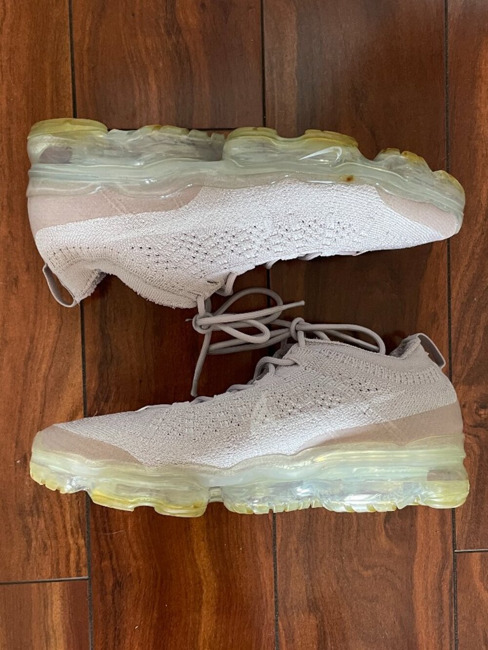 Nike Air VaporMax 2023 Flyknit Gray White Shoes DV6840-003 Women’s Size 9 - Picture 3 of 16